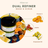 Dual Refiner Face Mask & Scrub