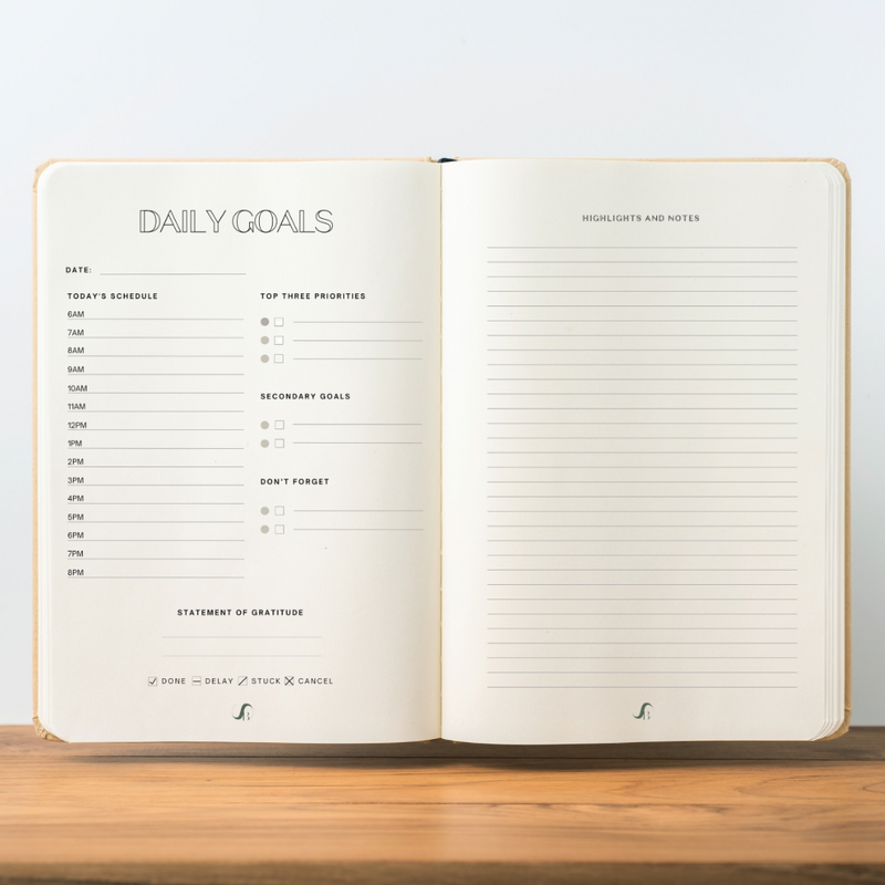 Daily Planner- Six Months to Actionable Change