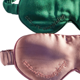 100% Mulberry Silk Sleep Mask & Scrunchie Set